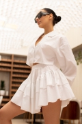 Twins Ruffle Skirt