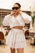 Twins Ruffle Skirt