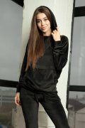 Velur hood suit