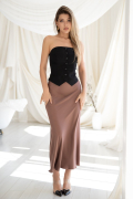 Martisha midi skirt
